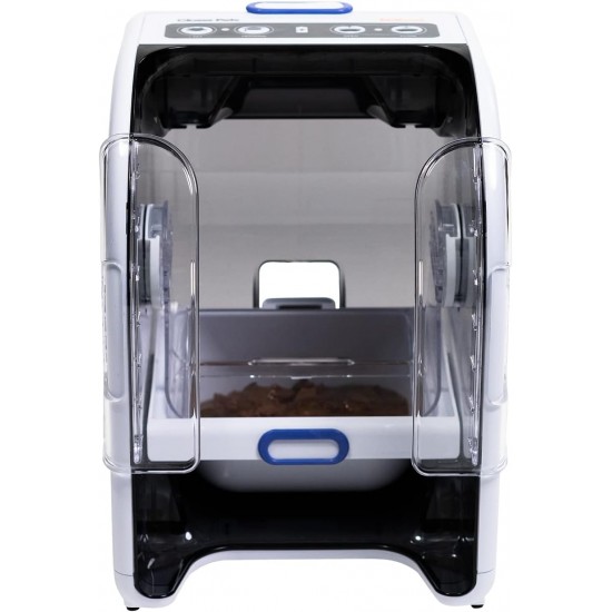 Closer Pets MiBowl Automatic Selective Microchip Pet Feeder (CP500) - BPA and BHT Free Closed Back Bowl for Small to Medium Cats and Small Dogs, White Closer Pets MiBowl Automatic Selective Microchip Pet Feeder (CP500) - BPA and BHT Free Closed Back Bowl for Small to Medium Cats and Small Dogs, White
