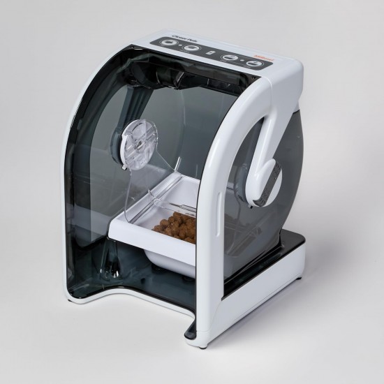 Closer Pets MiBowl Automatic Selective Microchip Pet Feeder (CP500) - BPA and BHT Free Closed Back Bowl for Small to Medium Cats and Small Dogs, White Closer Pets MiBowl Automatic Selective Microchip Pet Feeder (CP500) - BPA and BHT Free Closed Back Bowl for Small to Medium Cats and Small Dogs, White