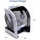 Closer Pets MiBowl Automatic Selective Microchip Pet Feeder (CP500) - BPA and BHT Free Closed Back Bowl for Small to Medium Cats and Small Dogs, White Closer Pets MiBowl Automatic Selective Microchip Pet Feeder (CP500) - BPA and BHT Free Closed Back Bowl for Small to Medium Cats and Small Dogs, White