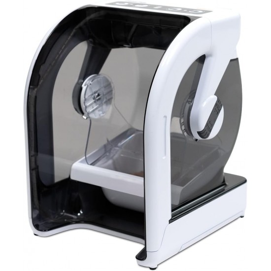 Closer Pets MiBowl Automatic Selective Microchip Pet Feeder (CP500) - BPA and BHT Free Closed Back Bowl for Small to Medium Cats and Small Dogs, White Closer Pets MiBowl Automatic Selective Microchip Pet Feeder (CP500) - BPA and BHT Free Closed Back Bowl for Small to Medium Cats and Small Dogs, White