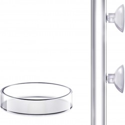 Comioke Shrimp Feeder Tube, Shrimp Feeder Tube, Aquarium Feeding Tube, Shrimp Feeder Bowl Set, Transparent, Acrylic, Aquarium Food Probe for Fish, Crab and Other Bottom Fish Comioke Shrimp Feeder Tube, Shrimp Feeder Tube, Aquarium Feeding Tube, Shrimp Feeder Bowl Set, Transparent, Acrylic, Aquarium Food Probe for Fish, Crab and Other Bottom Fish