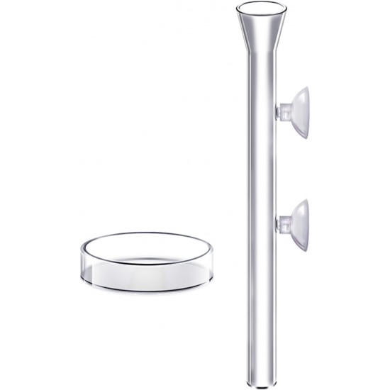 Comioke Shrimp Feeder Tube, Shrimp Feeder Tube, Aquarium Feeding Tube, Shrimp Feeder Bowl Set, Transparent, Acrylic, Aquarium Food Probe for Fish, Crab and Other Bottom Fish Comioke Shrimp Feeder Tube, Shrimp Feeder Tube, Aquarium Feeding Tube, Shrimp Feeder Bowl Set, Transparent, Acrylic, Aquarium Food Probe for Fish, Crab and Other Bottom Fish