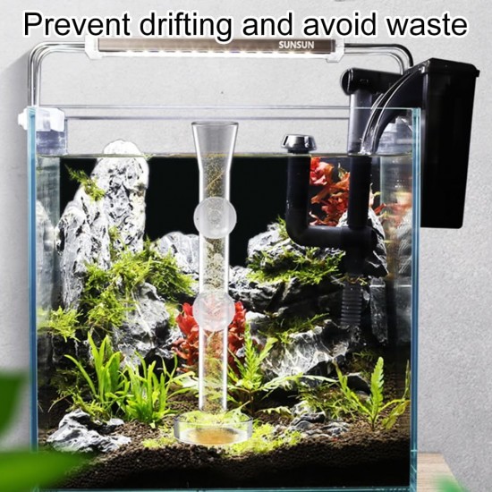 Comioke Shrimp Feeder Tube, Shrimp Feeder Tube, Aquarium Feeding Tube, Shrimp Feeder Bowl Set, Transparent, Acrylic, Aquarium Food Probe for Fish, Crab and Other Bottom Fish Comioke Shrimp Feeder Tube, Shrimp Feeder Tube, Aquarium Feeding Tube, Shrimp Feeder Bowl Set, Transparent, Acrylic, Aquarium Food Probe for Fish, Crab and Other Bottom Fish