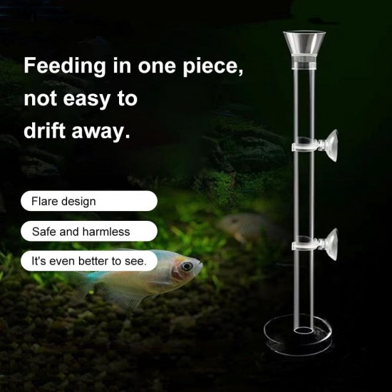 Comioke Shrimp Feeder Tube, Shrimp Feeder Tube, Aquarium Feeding Tube, Shrimp Feeder Bowl Set, Transparent, Acrylic, Aquarium Food Probe for Fish, Crab and Other Bottom Fish Comioke Shrimp Feeder Tube, Shrimp Feeder Tube, Aquarium Feeding Tube, Shrimp Feeder Bowl Set, Transparent, Acrylic, Aquarium Food Probe for Fish, Crab and Other Bottom Fish