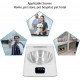 Culnflun Automatic Cat Food, Wet Food, Infrared Sensor, Automatic Lid, Pet Feeder for Cats and Dogs, 350 ml Stainless Steel Bowl, Smart Feeder with Culnflun Automatic Cat Food, Wet Food, Infrared Sensor, Automatic Lid, Pet Feeder for Cats and Dogs, 350 ml Stainless Steel Bowl, Smart Feeder with