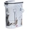 Curver Cat Food Container - 10L/4kg - Pets Collection - Airtight Storage Odour Resistant for Cat Food - 19 x 30 x 35 cm, White Curver Cat Food Container - 10L/4kg - Pets Collection - Airtight Storage Odour Resistant for Cat Food - 19 x 30 x 35 cm, White