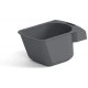 Curver Food Container 12 kg I 35 L, White/Grey/Love Pets Cats, 49.3 x 27.8 x 42.5 cm, 241094 Curver Food Container 12 kg I 35 L, White/Grey/Love Pets Cats, 49.3 x 27.8 x 42.5 cm, 241094