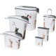 Curver Food Container 12 kg I 35 L, White/Grey/Love Pets Cats, 49.3 x 27.8 x 42.5 cm, 241094 Curver Food Container 12 kg I 35 L, White/Grey/Love Pets Cats, 49.3 x 27.8 x 42.5 cm, 241094