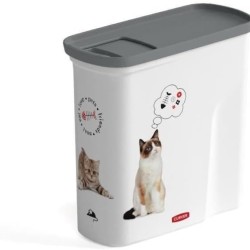 Curver Love Pets Pet Food Container, Feed Box, Food Bin (for Dogs 6 kg), 2L Curver Love Pets Pet Food Container, Feed Box, Food Bin (for Dogs 6 kg), 2L