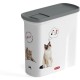 Curver Love Pets Pet Food Container, Feed Box, Food Bin (for Dogs 6 kg), 2L Curver Love Pets Pet Food Container, Feed Box, Food Bin (for Dogs 6 kg), 2L
