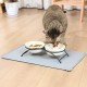 DALAETUS 3-Piece Cat Feeding Mat Set, Silicone Bowl Mat, Waterproof and Dirt-Repellent Dog Bowl Mat for Dogs and Cats, Kids, Children, Toddlers DALAETUS 3-Piece Cat Feeding Mat Set, Silicone Bowl Mat, Waterproof and Dirt-Repellent Dog Bowl Mat for Dogs and Cats, Kids, Children, Toddlers