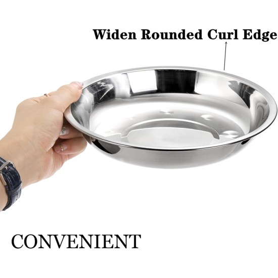 DEAYOU Cat Bowls Stainless Steel 7.7 Inch Metal Cat Food and Water Bowl 16 oz Simple Pet Bowl for Kitten Puppy Wide Flat Replacement Dog Bowl Raised Stand DEAYOU Cat Bowls Stainless Steel 7.7 Inch Metal Cat Food and Water Bowl 16 oz Simple Pet Bowl for Kitten Puppy Wide Flat Replacement Dog Bowl Raised Stand