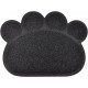 DM Large Cat Litter Tray Mat Paw Shape 59 x 44 cm Charcoal Grey DM Large Cat Litter Tray Mat Paw Shape 59 x 44 cm Charcoal Grey