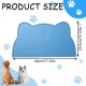 DOKRIN Food Mats for Cats, 2 Pieces Placemats for Cats and Dogs, Leak-proof Silicone Mat for Pets DOKRIN Food Mats for Cats, 2 Pieces Placemats for Cats and Dogs, Leak-proof Silicone Mat for Pets