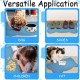 DOKRIN Food Mats for Cats, 2 Pieces Placemats for Cats and Dogs, Leak-proof Silicone Mat for Pets DOKRIN Food Mats for Cats, 2 Pieces Placemats for Cats and Dogs, Leak-proof Silicone Mat for Pets