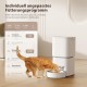 DUDUPET Automatic Cat Feeder, 5L Large Capacity, Intelligent Cat Food, Easy to Use, 1-10 Meals a Day, Feeder for Cats and Dogs (White) DUDUPET Automatic Cat Feeder, 5L Large Capacity, Intelligent Cat Food, Easy to Use, 1-10 Meals a Day, Feeder for Cats and Dogs (White)