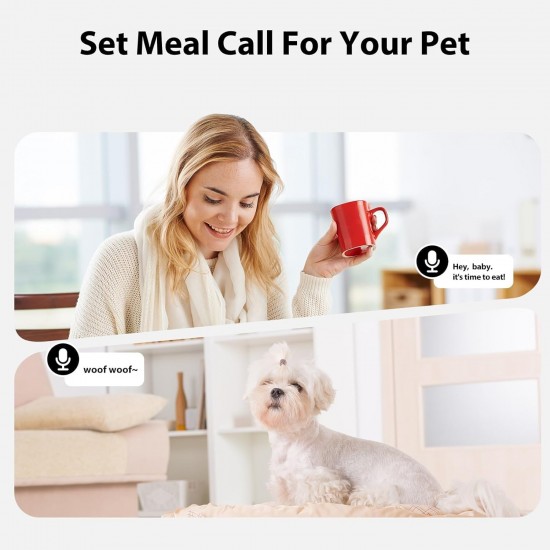 DUDUPET Automatic Cat Feeder and Water Dispenser 2-in-1, Automatic Cat Feeder 5L + Water Dispenser 4L for Cats (WiFi) DUDUPET Automatic Cat Feeder and Water Dispenser 2-in-1, Automatic Cat Feeder 5L + Water Dispenser 4L for Cats (WiFi)