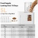 DUDUPET Automatic Cat Feeder and Water Dispenser 2-in-1, Automatic Cat Feeder 5L + Water Dispenser 4L for Cats (WiFi) DUDUPET Automatic Cat Feeder and Water Dispenser 2-in-1, Automatic Cat Feeder 5L + Water Dispenser 4L for Cats (WiFi)
