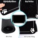 Dog and Cat Bowl Mat, 50 x 30 cm, Absorbent Quick-Drying Food Mats for Pets, Feeding Mat, Dog Mat, Cat Bowl, Waterproof and Non-Slip for Living Room, Pet Store Dog and Cat Bowl Mat, 50 x 30 cm, Absorbent Quick-Drying Food Mats for Pets, Feeding Mat, Dog Mat, Cat Bowl, Waterproof and Non-Slip for Living Room, Pet Store