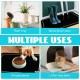 Dog and Cat Bowl Mat, 50 x 30 cm, Absorbent Quick-Drying Food Mats for Pets, Feeding Mat, Dog Mat, Cat Bowl, Waterproof and Non-Slip for Living Room, Pet Store Dog and Cat Bowl Mat, 50 x 30 cm, Absorbent Quick-Drying Food Mats for Pets, Feeding Mat, Dog Mat, Cat Bowl, Waterproof and Non-Slip for Living Room, Pet Store