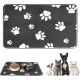 Dog and Cat Bowl Mat, 50 x 30 cm, Absorbent Quick-Drying Food Mats for Pets, Feeding Mat, Dog Mat, Cat Bowl, Waterproof and Non-Slip for Living Room, Pet Store Dog and Cat Bowl Mat, 50 x 30 cm, Absorbent Quick-Drying Food Mats for Pets, Feeding Mat, Dog Mat, Cat Bowl, Waterproof and Non-Slip for Living Room, Pet Store