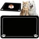 Dog and Cat Bowl Mat, 50 x 30 cm, Absorbent Quick-Drying Food Mats for Pets, Feeding Mat, Dog Mat, Cat Bowl, Waterproof and Non-Slip for Living Room, Pet Store Dog and Cat Bowl Mat, 50 x 30 cm, Absorbent Quick-Drying Food Mats for Pets, Feeding Mat, Dog Mat, Cat Bowl, Waterproof and Non-Slip for Living Room, Pet Store