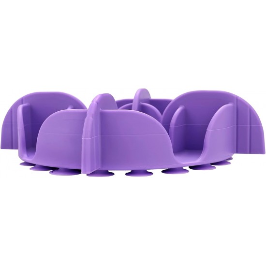 Doweiss Anti Sling Dog Bowl Anti Sling Bowl Cats Insert Slow Feeder Dog Bowl Insertion for Dogs and Cats, Can be Cut (without Bowl) Doweiss Anti Sling Dog Bowl Anti Sling Bowl Cats Insert Slow Feeder Dog Bowl Insertion for Dogs and Cats, Can be Cut (without Bowl)