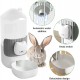 Drinking Bottle Rabbit Automatic Pack of 2, Rabbit Drinker Automatic Food and Water Dispenser, Automatic Feeder Hanging for Cats, Guinea Pigs, Hamsters, Rabbits Drinking Bottle Rabbit Automatic Pack of 2, Rabbit Drinker Automatic Food and Water Dispenser, Automatic Feeder Hanging for Cats, Guinea Pigs, Hamsters, Rabbits