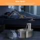 Drinking Fountain for Cats, Stainless Steel Wireless Cat Fountain with Motion Sensor, 3 L, Quiet Cat Drinking Fountain with Water Level Window, 5000 mAh Battery Capacity, Drinking Fountain for Cats Drinking Fountain for Cats, Stainless Steel Wireless Cat Fountain with Motion Sensor, 3 L, Quiet Cat Drinking Fountain with Water Level Window, 5000 mAh Battery Capacity, Drinking Fountain for Cats