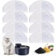 Drinking Fountain for Cats, Wireless Cat Fountain with Motion Sensor, 2.5 L, Quiet Cat Drinking Fountain with Activated Carbon Filter, 4000 mAh Battery Capacity, Drinking Fountain for Cats, Black
