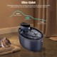 Drinking Fountain for Cats, Wireless Cat Fountain with Motion Sensor, 2.5 L, Quiet Cat Drinking Fountain with Activated Carbon Filter, 4000 mAh Battery Capacity, Drinking Fountain for Cats, Black