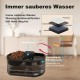 Drinking Fountain for Cats, Wireless Cat Fountain with Motion Sensor, Automatic Drinking and Feeding Machine for Cats, Water Dispenser for Cats, Automatic Feeder for Pets Drinking Fountain for Cats, Wireless Cat Fountain with Motion Sensor, Automatic Drinking and Feeding Machine for Cats, Water Dispenser for Cats, Automatic Feeder for Pets