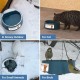 ENJOYING Heated Water Bowl, 2.2 L, Heated Drinking Trough for Rabbits, Dogs, Cats, Cold Day, Heated Chicken Drinker, Heated Water Bowl with Anti-Bite Power Line, Prevent Freezing ENJOYING Heated Water Bowl, 2.2 L, Heated Drinking Trough for Rabbits, Dogs, Cats, Cold Day, Heated Chicken Drinker, Heated Water Bowl with Anti-Bite Power Line, Prevent Freezing