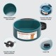 ENJOYING Heated Water Bowl, 2.2 L, Heated Drinking Trough for Rabbits, Dogs, Cats, Cold Day, Heated Chicken Drinker, Heated Water Bowl with Anti-Bite Power Line, Prevent Freezing ENJOYING Heated Water Bowl, 2.2 L, Heated Drinking Trough for Rabbits, Dogs, Cats, Cold Day, Heated Chicken Drinker, Heated Water Bowl with Anti-Bite Power Line, Prevent Freezing