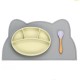 Eabdice Silicone Cat Bowl Mat, Non-Slip Cat Bowl Mat, for Table Decoration, for Placing Cutlery Eabdice Silicone Cat Bowl Mat, Non-Slip Cat Bowl Mat, for Table Decoration, for Placing Cutlery