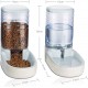 Edipets, Automatic Cat Dog Feeder 2 Units 3.8L Pet Food and Water Dispenser (Grey) Edipets, Automatic Cat Dog Feeder 2 Units 3.8L Pet Food and Water Dispenser (Grey)