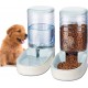 Edipets, Automatic Cat Dog Feeder 2 Units 3.8L Pet Food and Water Dispenser (Grey) Edipets, Automatic Cat Dog Feeder 2 Units 3.8L Pet Food and Water Dispenser (Grey)