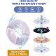 Emperor Pets Cat Water Fountain Stainless Steel - 3.2L Ultra Quiet Automatic Dog Water Fountain for Cats | Premium Pet Water Fountain Dishwasher Safe Ideal for Multiple Pets