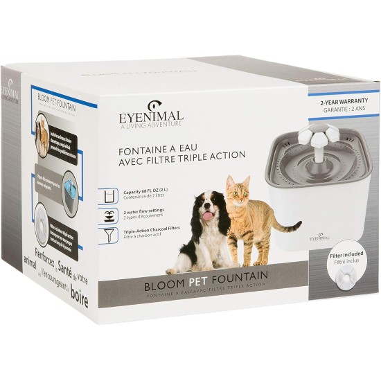 Eyenimal NGFON011 Bloom Pet Fountain 655g Eyenimal NGFON011 Bloom Pet Fountain 655g