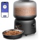 FEELNEEDY Automatic Cat Feeder with App, 2.4G WiFi Cat Feeder, Up to 10 Meals a Day, Food Jam and Low Battery Warnings, Stainless Steel Cat Bowl, 3L FEELNEEDY Automatic Cat Feeder with App, 2.4G WiFi Cat Feeder, Up to 10 Meals a Day, Food Jam and Low Battery Warnings, Stainless Steel Cat Bowl, 3L