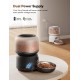 FEELNEEDY Automatic Cat Feeder with App, 2.4G WiFi Cat Feeder, Up to 10 Meals a Day, Food Jam and Low Battery Warnings, Stainless Steel Cat Bowl, 3L FEELNEEDY Automatic Cat Feeder with App, 2.4G WiFi Cat Feeder, Up to 10 Meals a Day, Food Jam and Low Battery Warnings, Stainless Steel Cat Bowl, 3L