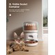 FEELNEEDY Automatic Cat Feeder with App, 2.4G WiFi Cat Feeder, Up to 10 Meals a Day, Food Jam and Low Battery Warnings, Stainless Steel Cat Bowl, 3L FEELNEEDY Automatic Cat Feeder with App, 2.4G WiFi Cat Feeder, Up to 10 Meals a Day, Food Jam and Low Battery Warnings, Stainless Steel Cat Bowl, 3L