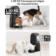 FUKUMARU Automatic Cat Feeder, 4 L Cat Food, Automatic Cat Feeder with Tailored Schedule, Battery Operated & Wired Electrics, Black FUKUMARU Automatic Cat Feeder, 4 L Cat Food, Automatic Cat Feeder with Tailored Schedule, Battery Operated & Wired Electrics, Black