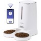 FUKUMARU Automatic Cat Feeder for 4L Cat Food, WiFi Feeder with Double Bowls, Automatic Food Dispenser for Cats/Dogs, with Customised Schedule, Battery-Operated & Wired Power Options, White FUKUMARU Automatic Cat Feeder for 4L Cat Food, WiFi Feeder with Double Bowls, Automatic Food Dispenser for Cats/Dogs, with Customised Schedule, Battery-Operated & Wired Power Options, White