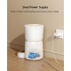 Faroro 4L Automatic Cat Feeder with Timer, Automatic Feeder Dogs, Stainless Steel Bowl, Programmable 1-6 Meals, 10s Voice Recorder, for Small/Medium Pets Faroro 4L Automatic Cat Feeder with Timer, Automatic Feeder Dogs, Stainless Steel Bowl, Programmable 1-6 Meals, 10s Voice Recorder, for Small/Medium Pets