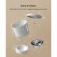 Faroro 4L Automatic Cat Feeder with Timer, Automatic Feeder Dogs, Stainless Steel Bowl, Programmable 1-6 Meals, 10s Voice Recorder, for Small/Medium Pets Faroro 4L Automatic Cat Feeder with Timer, Automatic Feeder Dogs, Stainless Steel Bowl, Programmable 1-6 Meals, 10s Voice Recorder, for Small/Medium Pets