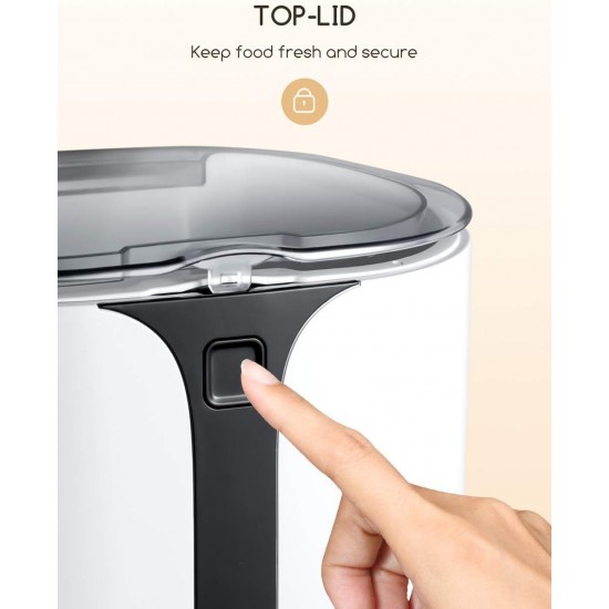 Faroro 7L Automatic Cat Feeder with Timer up to 5 Meals a Day, Portion Control, 10s Voice Recording, Suitable for Small and Medium Pets Faroro 7L Automatic Cat Feeder with Timer up to 5 Meals a Day, Portion Control, 10s Voice Recording, Suitable for Small and Medium Pets