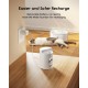 Faroro Cat Fountain, 2.5 L Drinking Fountain for Cats, Wireless, Battery Operated Cat Fountain with Motion Sensor, 5000 mAh Battery, Extremely Quiet Pump, BPA-Free, White Faroro Cat Fountain, 2.5 L Drinking Fountain for Cats, Wireless, Battery Operated Cat Fountain with Motion Sensor, 5000 mAh Battery, Extremely Quiet Pump, BPA-Free, White