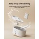 Faroro Cat Fountain, 2.5 L Drinking Fountain for Cats, Wireless, Battery Operated Cat Fountain with Motion Sensor, 5000 mAh Battery, Extremely Quiet Pump, BPA-Free, White Faroro Cat Fountain, 2.5 L Drinking Fountain for Cats, Wireless, Battery Operated Cat Fountain with Motion Sensor, 5000 mAh Battery, Extremely Quiet Pump, BPA-Free, White