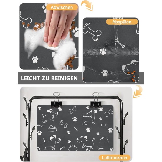 Feeding Mat Dog Cat Dog Bowl Pad: 30 x 50 cm Absorbent Mat Dog Bowl Non-Slip Feeding Mat Dog Feeding Mat Dog Mat Feeding Bowl Mat Pets Dog Mat Feeding Mat Dog Cat Dog Bowl Pad: 30 x 50 cm Absorbent Mat Dog Bowl Non-Slip Feeding Mat Dog Feeding Mat Dog Mat Feeding Bowl Mat Pets Dog Mat